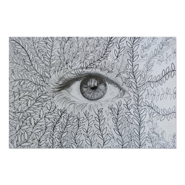 Póster Olhar e Transcendência  (Anverso)