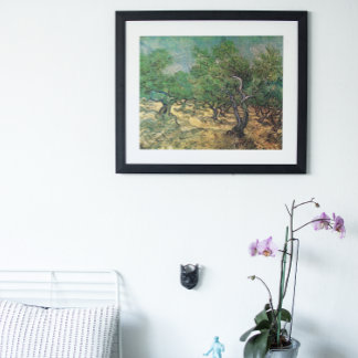 Póster Olive Grove de Vincent van Gogh, Bella Artes de la