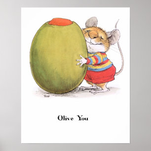 Póster Olive You Poster