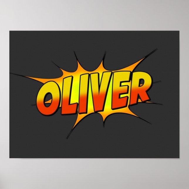 Póster Oliver (Frente)