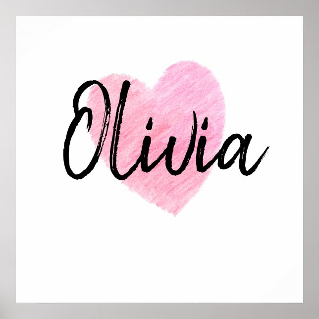 Póster Olivia Heart (Frente)