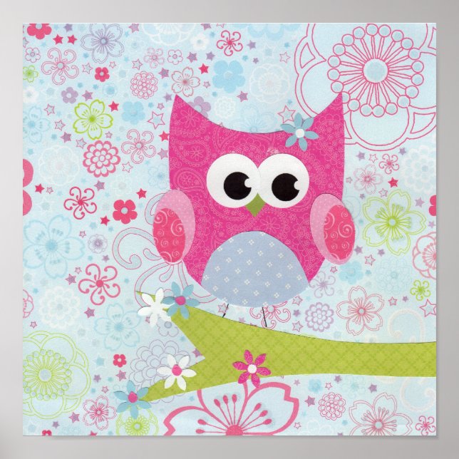 Póster Olivia Owl (Frente)