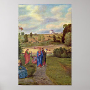 Póster Olivier Fernando - Jesús y sus discípulos