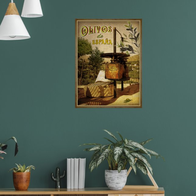 Póster Olivos de España (Salón 1)
