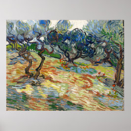 Póster Olivos de Vincent Van Gogh
