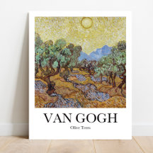 Olivos de Vincent van Gogh