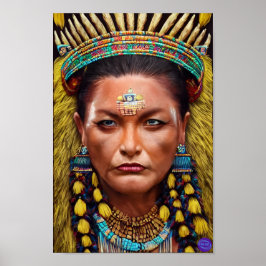 PÓSTER OLMEC QUEEN