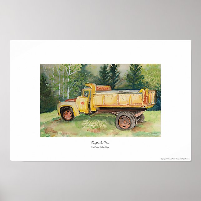 Póster Olvidado en su lugar (Frente)