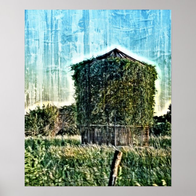 Póster Olvidado y sobrecrecido (Frente)