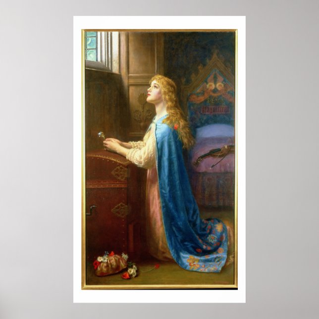 Póster 'Olvídame no' (aceite sobre lienzo) (Frente)