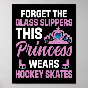 Póster Olvidar Las Zapatillas De Hockey Princesa Monada