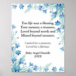 Póster Olvídate de mí, no del ángel del bebé