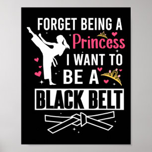 Póster Olvídate De Ser Una Princesa Que Quiero Ser Un Cor