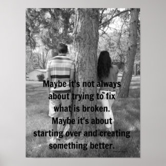 Póster Olviden el pasado y avancen en cita