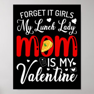 Póster Olvídenlo Chicas Mi Mamá Señora De La Comida Es Mi
