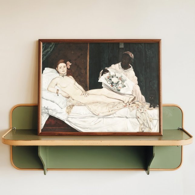Póster Olympia Edouard Manet Classic French Painting (Subido por el creador)