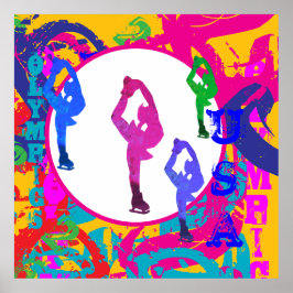 PÓSTER OLYMPIC SKATING