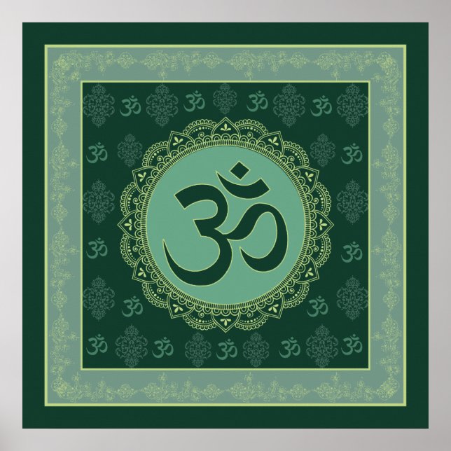 Póster OM Mandala - Poster (Frente)