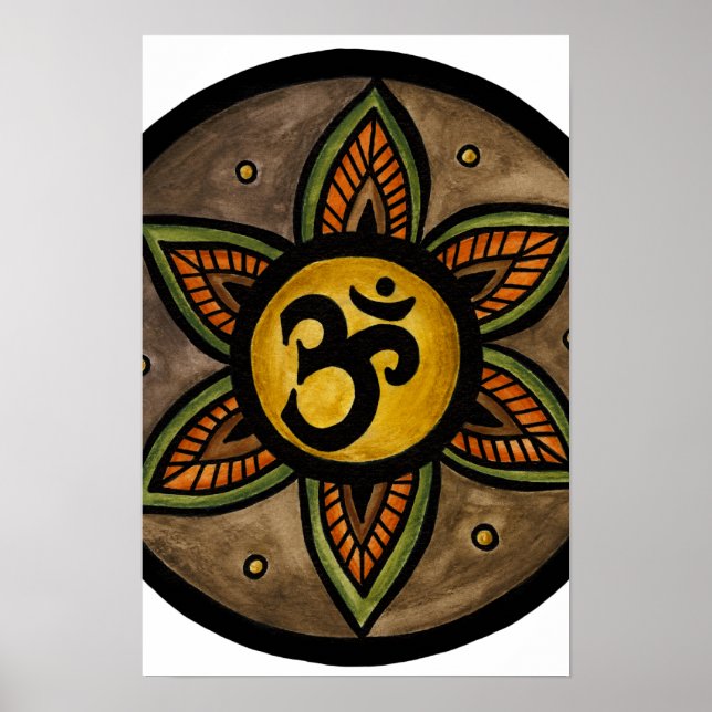 Póster Om Mandala Poster (Frente)