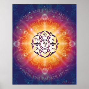 Póster Om Mani Padme Hum