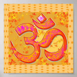 Póster OM Mantra Symbol : OMMANTRA