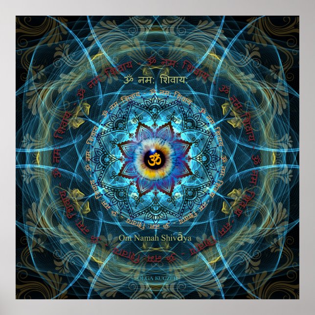 Póster Om Namah Shivaya (Frente)