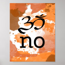 Póster Om no