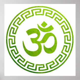 Póster Om, Om Hindu, Om Symbol, Om Logo, Aum