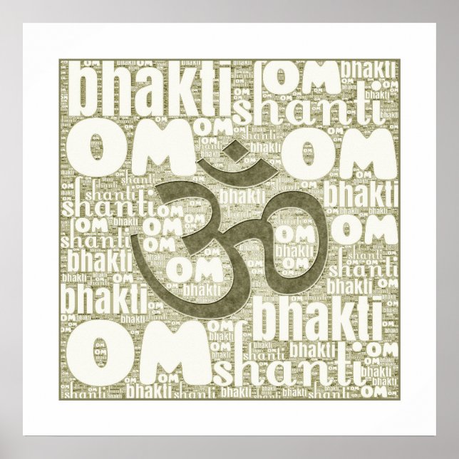 Póster Om Shanti Poster (Frente)