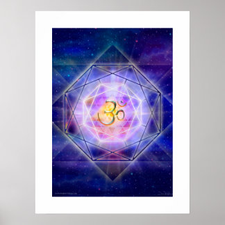 Póster Om Yantra