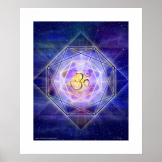 Póster Om Yantra