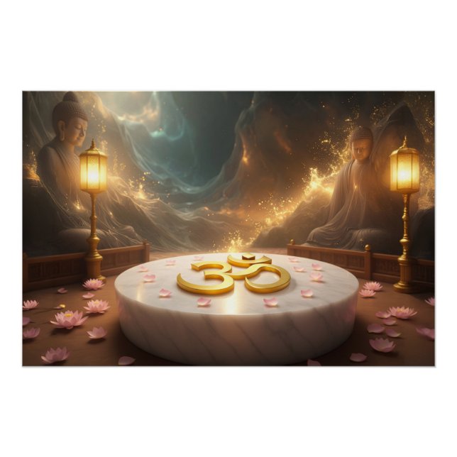 PÓSTER OM - ZEN BUDDHISM (Anverso)