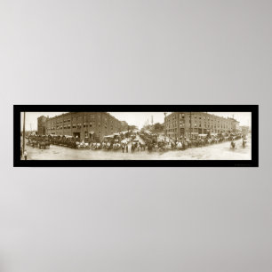 Póster Omaha Merchants Photo 1908