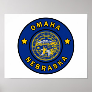 Póster Omaha Nebraska