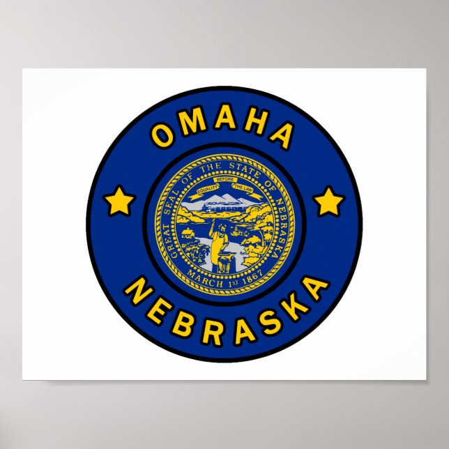 Póster Omaha Nebraska (Frente)