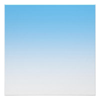 Ombre blanco azul cielo