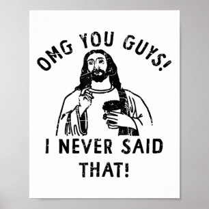 Póster Omg Chicos Nunca Dije Eso Jesús _1 