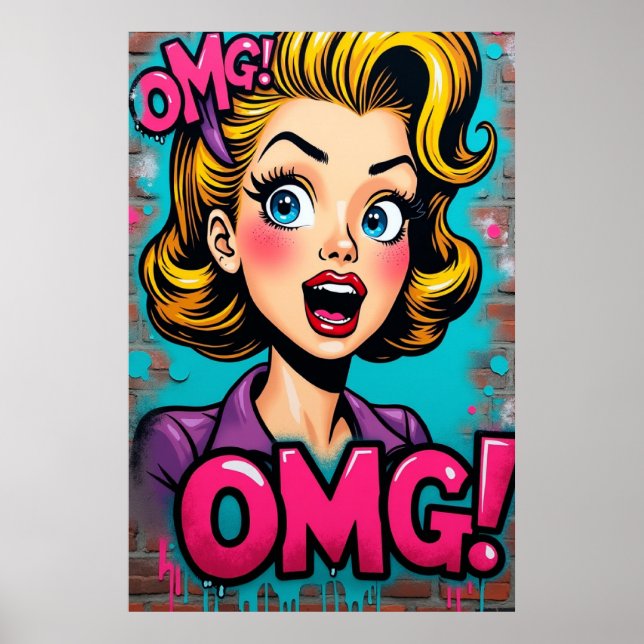Póster OMG! Street Queen (Frente)