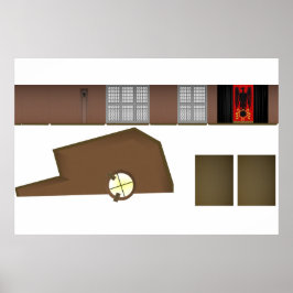 Póster Omnipotente Sala de la Corte del Juez de Extranjer