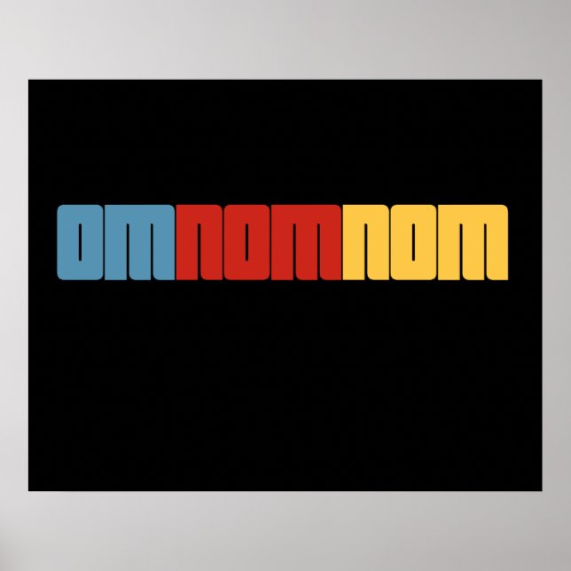 PÓSTER OMNOMNOM (Frente)