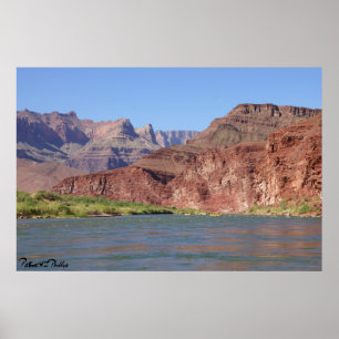 Póster On Colorado River at Grand Canyon Photograph