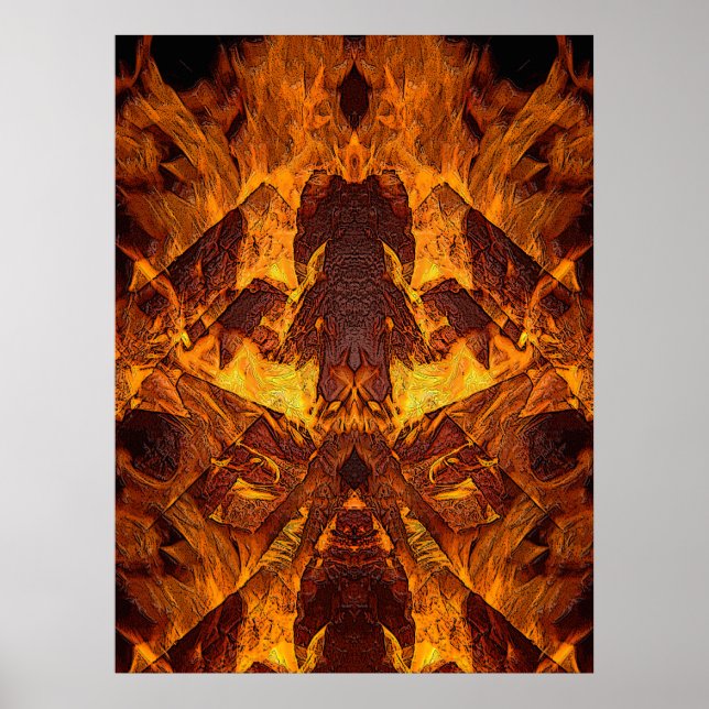 Póster On Fire! (Frente)