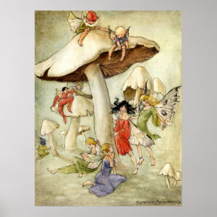 Póster 'On Mushroom Hill' - Print