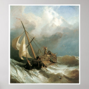 Póster On the Dogger Bank, Clarkson Stanfield