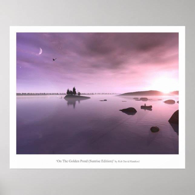 Póster On The Golden Pond (Sunrise Edition) (Frente)