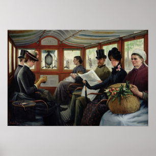 Póster On the Omnibus, 1880