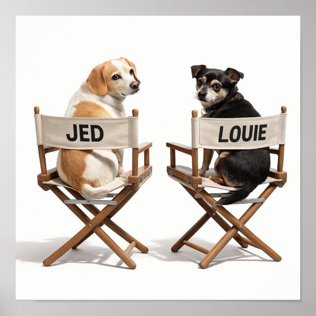 Póster "On The Set" (Frente)