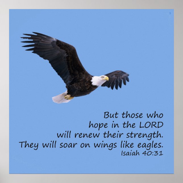 Póster On Wings Like Eagles Poster (Frente)