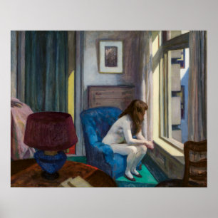 Póster Once de la mañana Edward Hopper