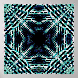 Póster Onda de sonido del espectro